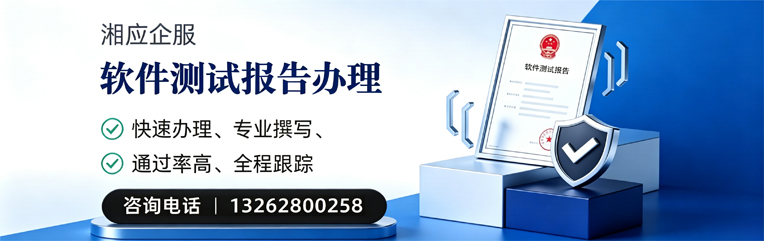 广州软件检测报告申请服务