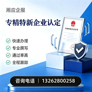广州专精特新企业申报服务