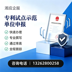 广州专利试点示范单位申报服务